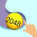挖沙落球2048游戏