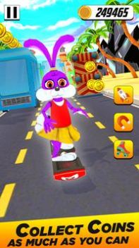 地铁兔子跑酷游戏安卓版图1: