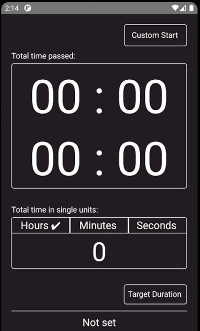 无限秒表计时器app官方版图1: