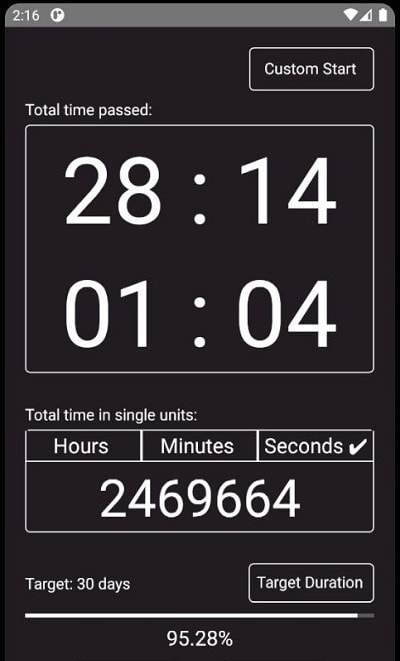 无限秒表计时器app图2