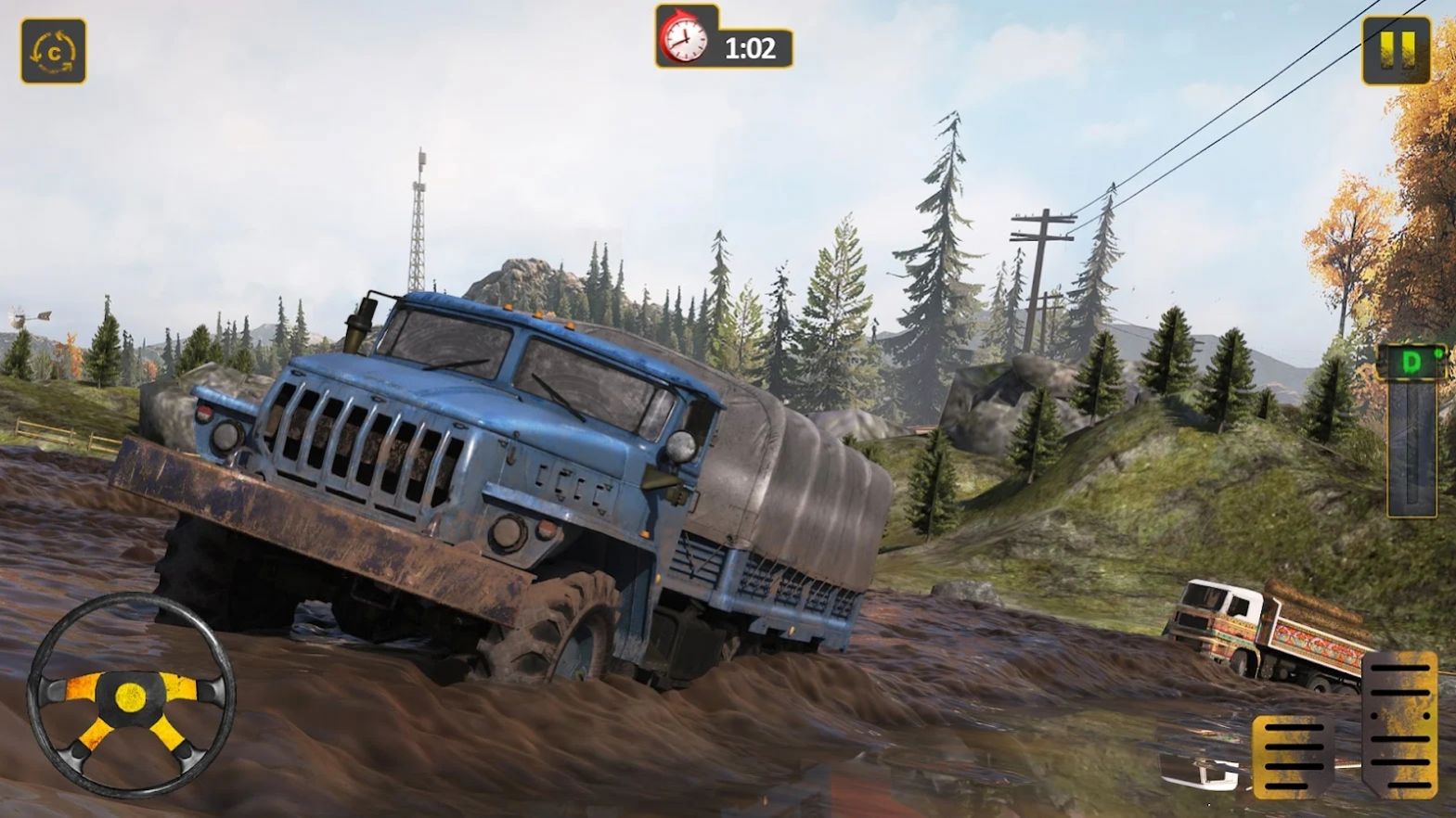 泥浆卡车模拟器2021游戏最新手机版图1: