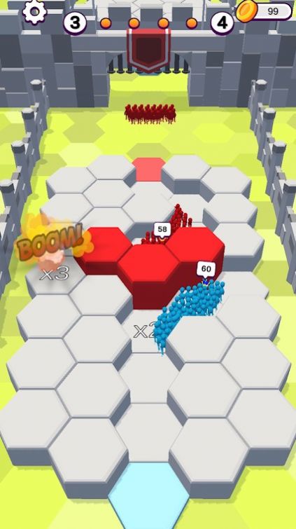 六角形战斗游戏安卓版(Hexagon Battle)图3: