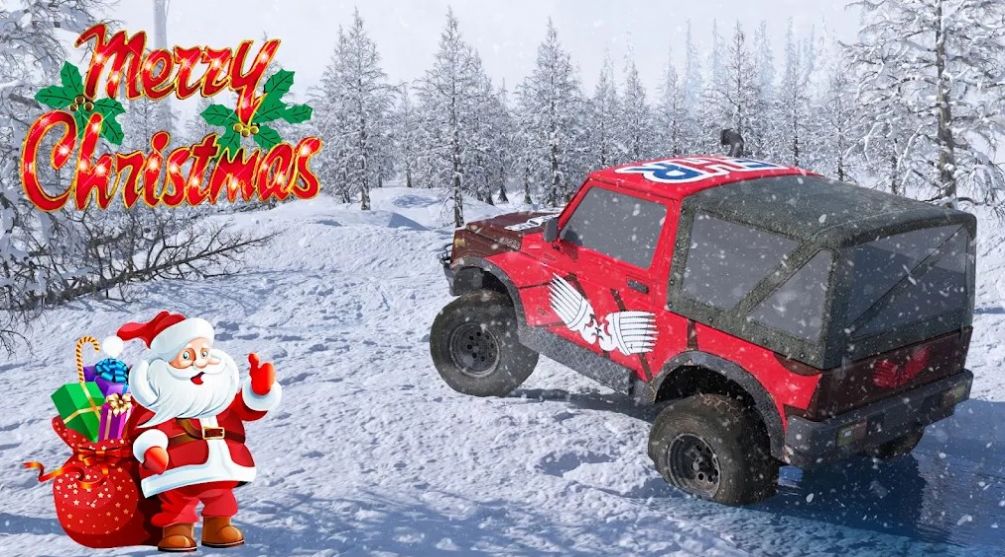 圣诞雪地卡车游戏官方手机版图1:
