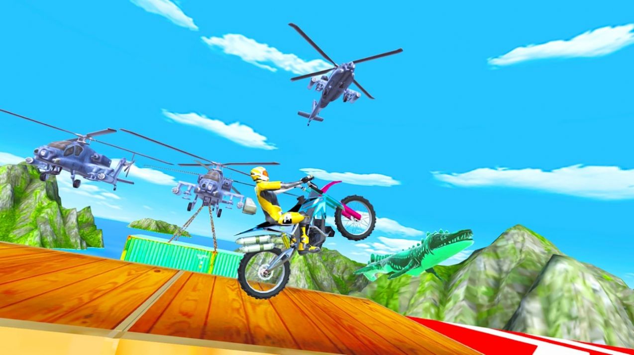 摩托车特技比赛游戏官方手机版图2: