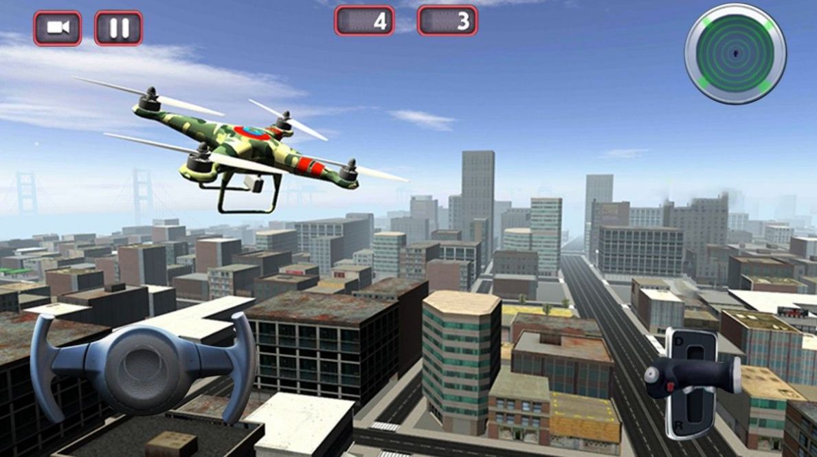 无人机遥控模拟游戏图3