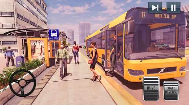 巴士驾驶终极模拟3D游戏安卓版(CoachBusDrivingUltimateSimulatorBusGames3D)图1: