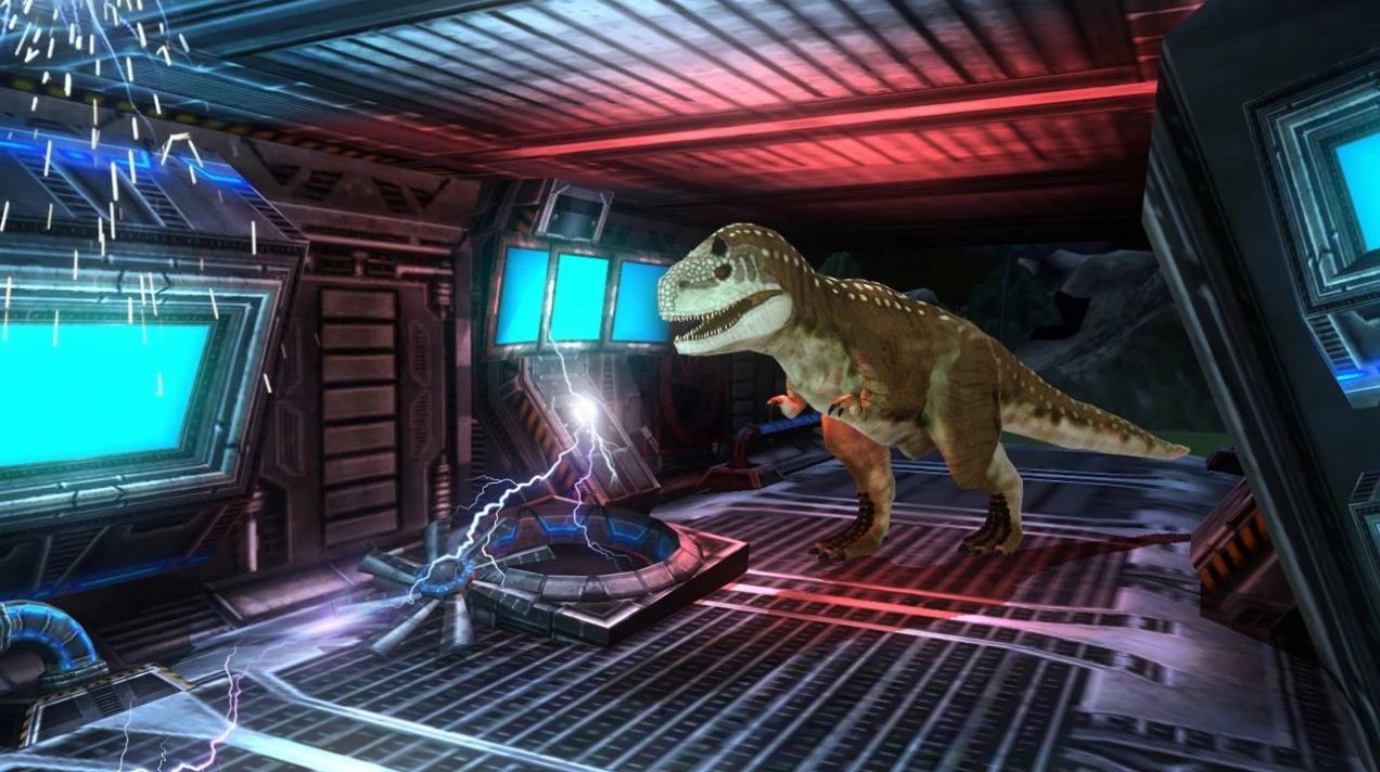 恐龙大战模拟器游戏手机版(Primal Dinosaur Simulator)图1:
