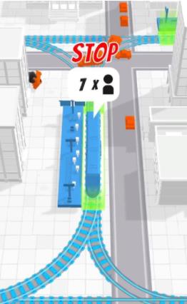 火车出租车司机游戏官方版（Taxi Train）图4: