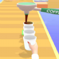 咖啡杯堆叠3D游戏