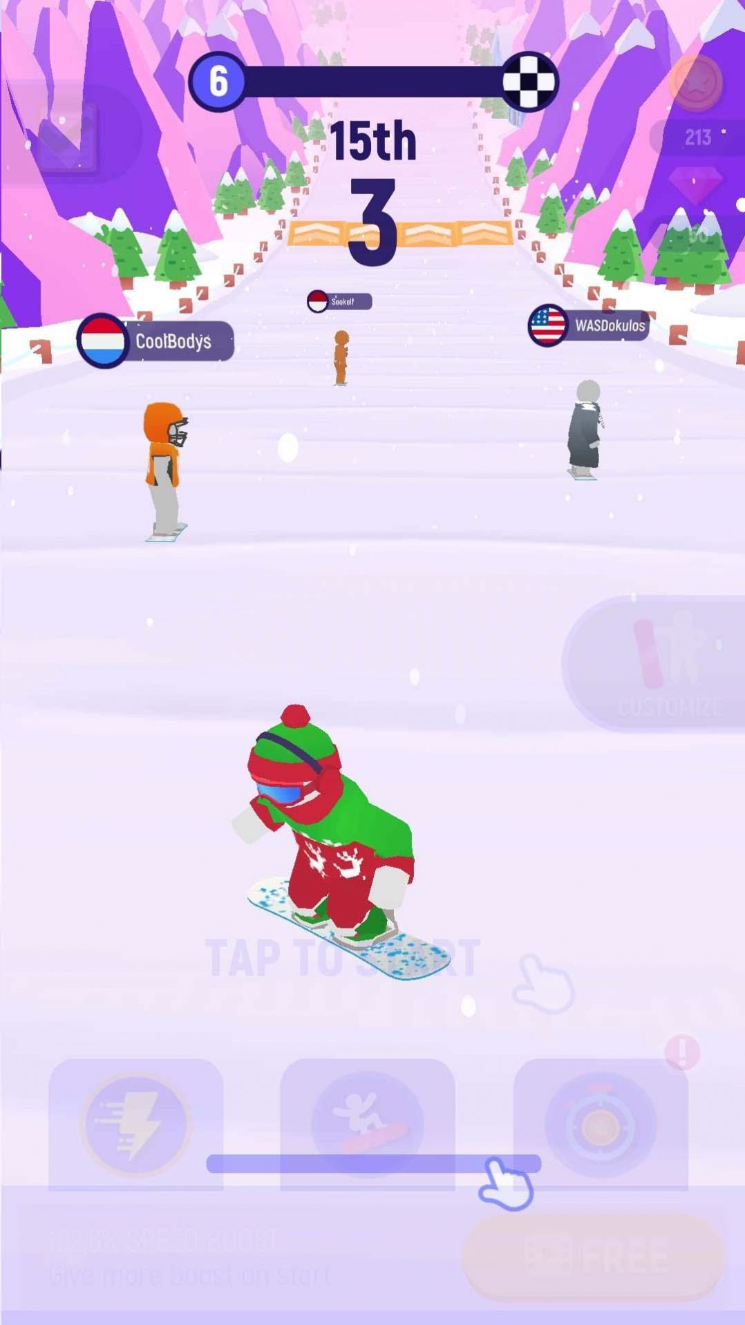 压榨滑雪游戏手机版图3: