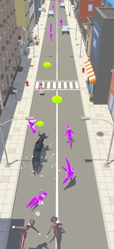 公牛运行模拟器游戏最新版（Bull Run Simulator）图3: