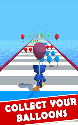 波比气球游戏安卓版（Poppy Balloon Run）图1:
