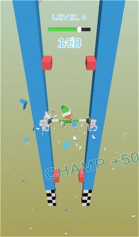 小人用手撑住墙游戏最新版(Fracture Jump)图4: