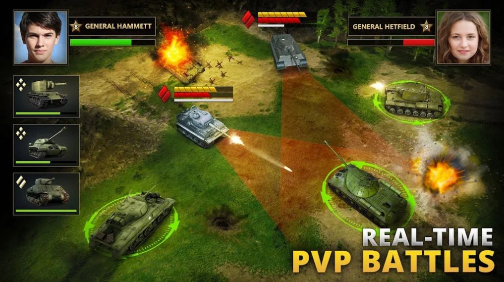 坦克前进游戏官方手机版图1: