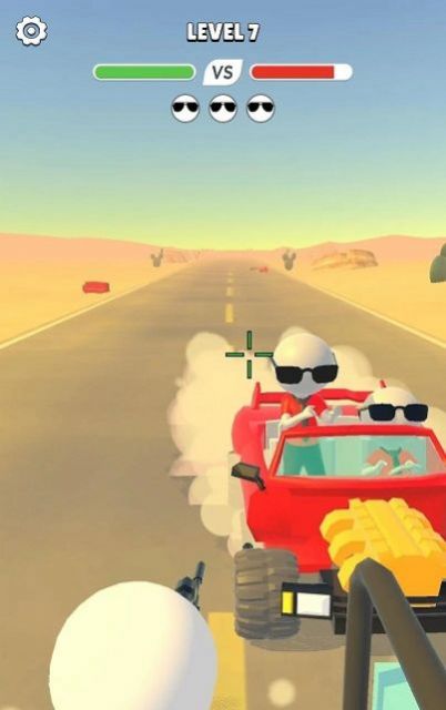 皮卡机枪手游戏手机版(Hit Cars 3D)图3: