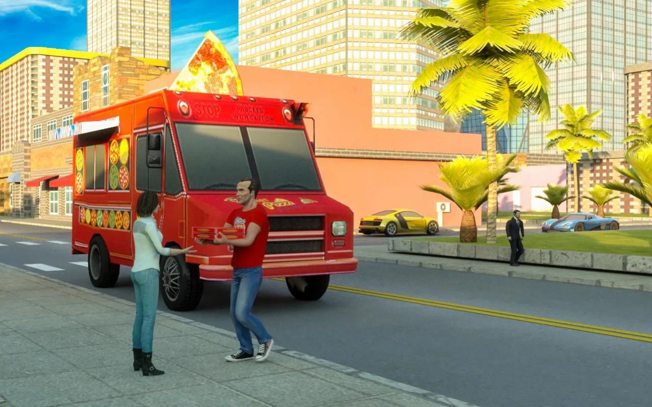 披萨车驾驶模拟游戏安卓版图2: