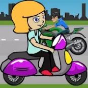 摩托赛车手女孩游戏最新安卓版图1: