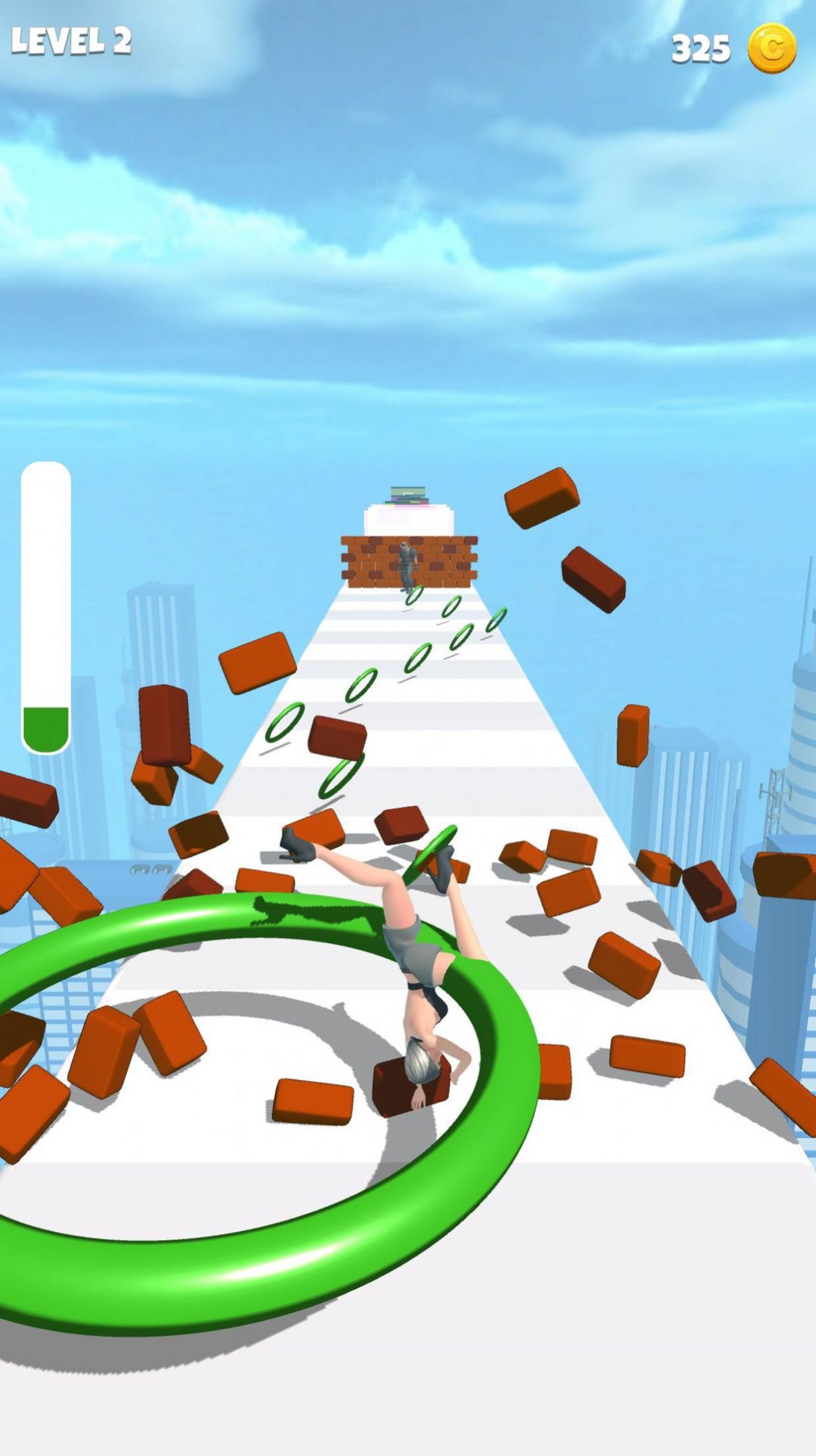 环形流道3D游戏最新版(Hoop Runner 3D)图1: