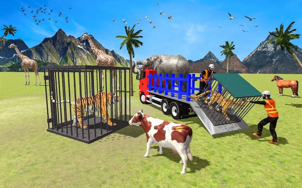 野生动物货物运输车游戏官方安卓版图1: