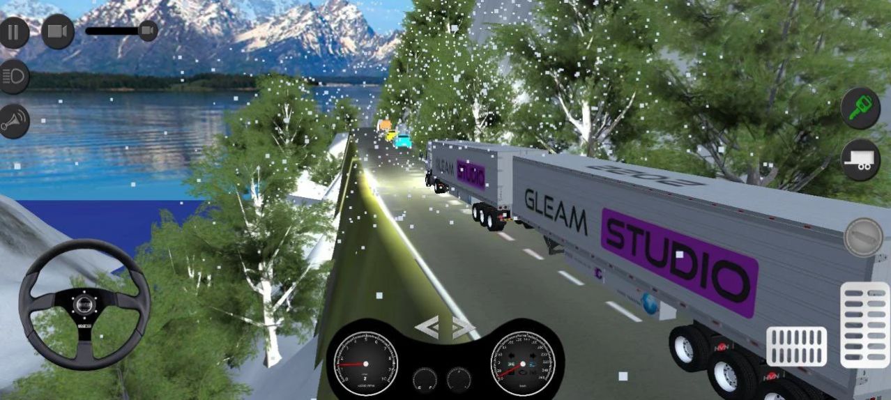 危险的卡车驾驶游戏安卓版（Dangerous Truck Driving）图1: