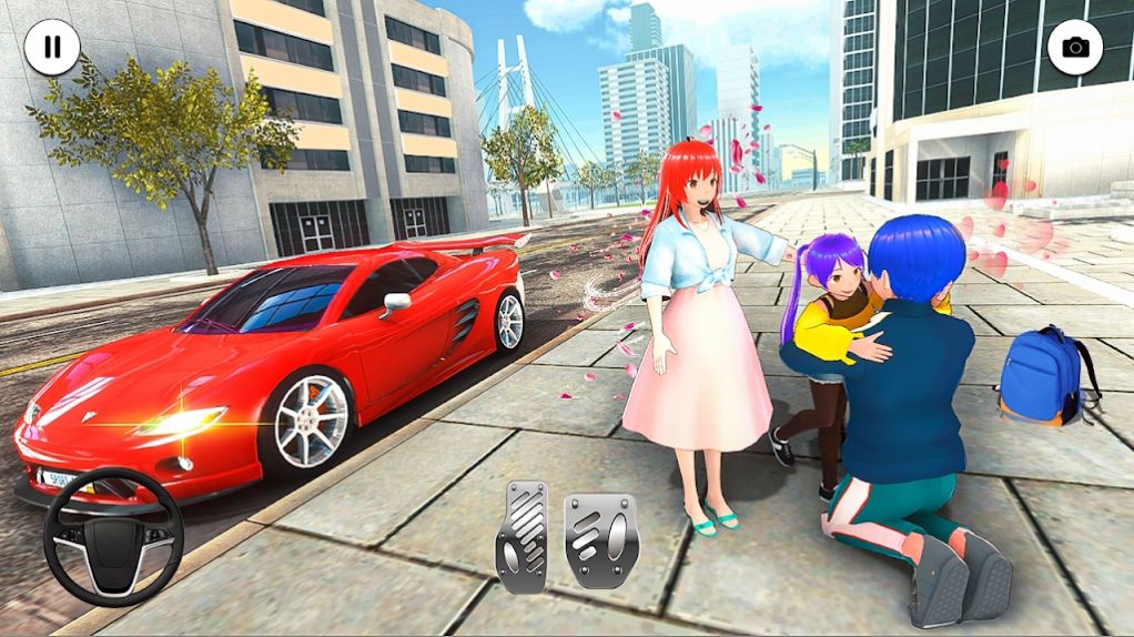 动漫母亲虚拟家庭3D游戏官方版(Anime Mother Virtual Family 3D)图2: