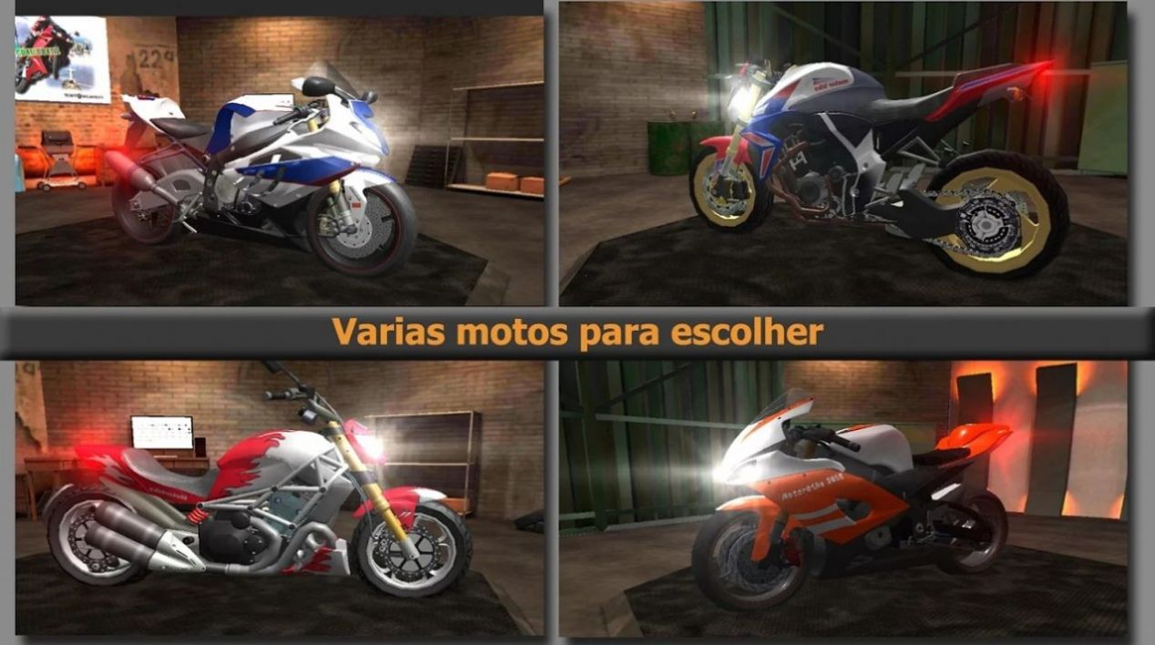 巴西摩托车竞速游戏安卓版（MotoGrauBrasil）图4: