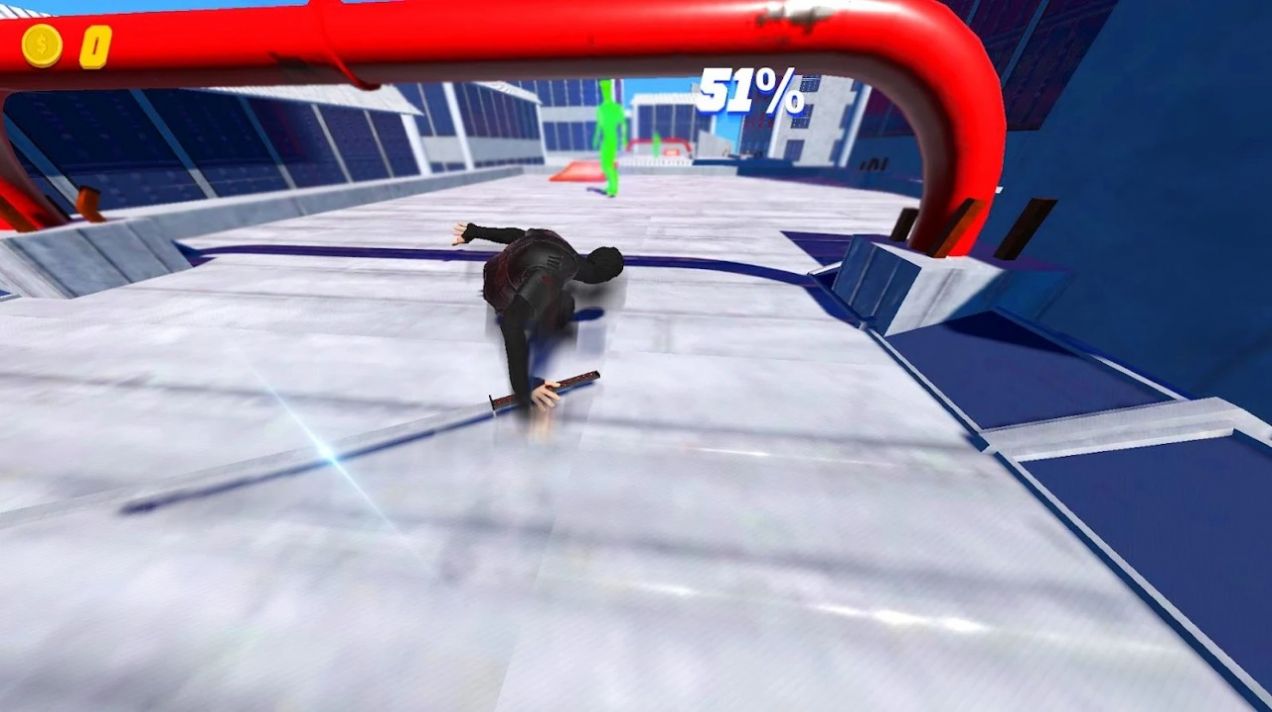 屋顶忍者跑游戏安卓版（Rooftop Run Ninja）图5: