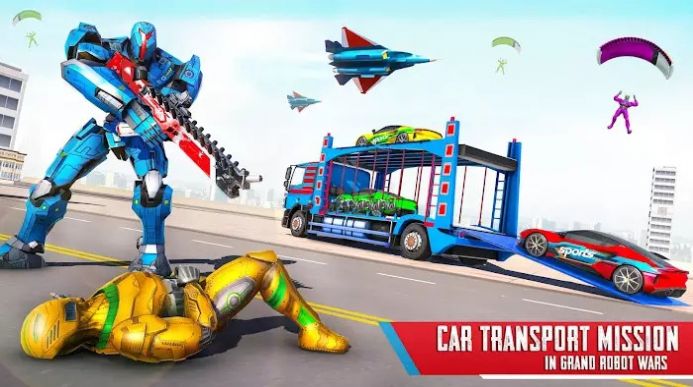所有车辆机器人变换3d游戏安卓版（All Vehicle Transformation）图2: