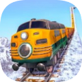 越野雪地火车模拟器游戏