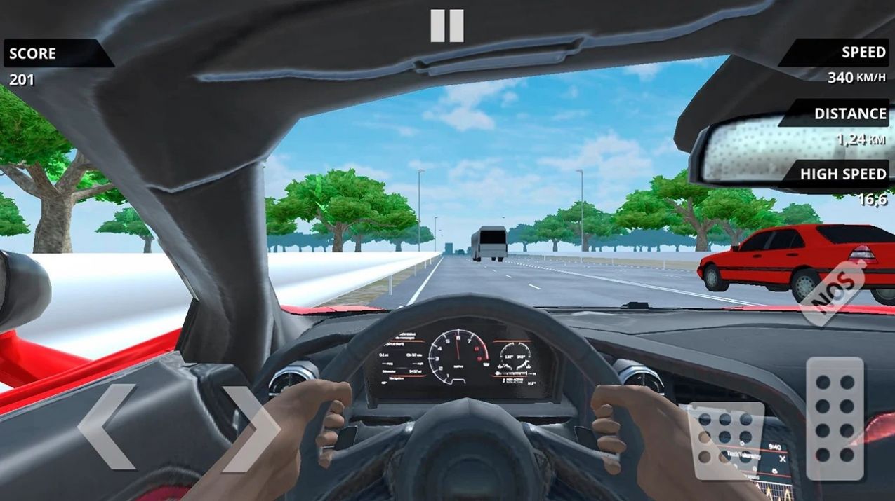 赛车交通赛车游戏最新中文版图5: