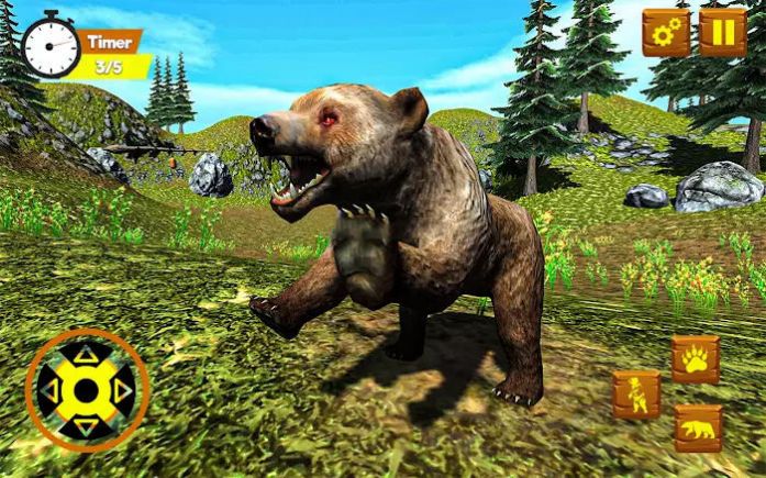 熊模拟器野生动物游戏安卓版（Bear Simulator）图1: