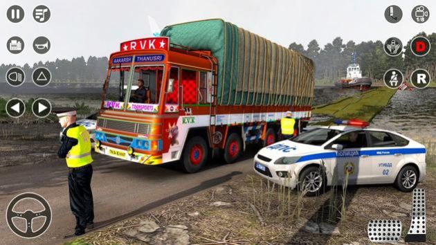 欧元货物卡车驾驶模拟3d游戏手机版图3: