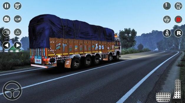 欧元货物卡车驾驶模拟3d游戏手机版图1: