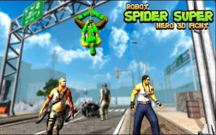 蜘蛛侠机器人英雄游戏安卓版（Robot Spider Super Hero）图3: