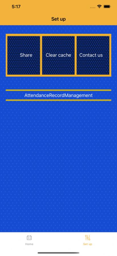Attendance Record Management app图2