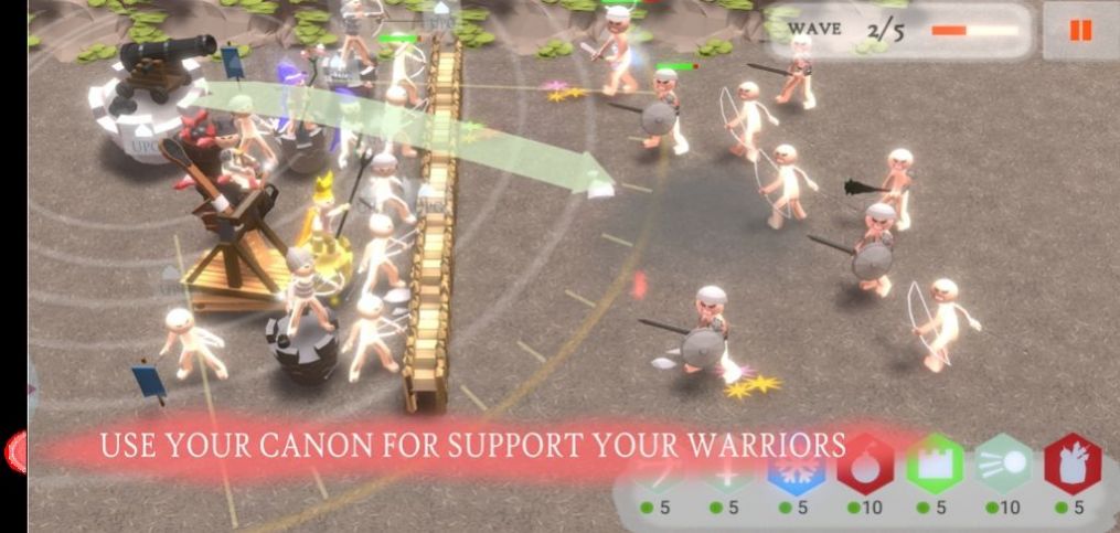 火柴人防御之塔防战场3D游戏安卓版图2: