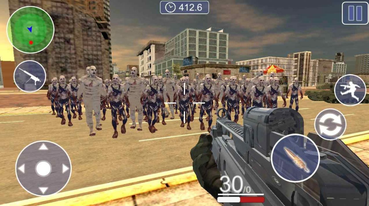 疯狂的战争僵尸游戏手机版图2: