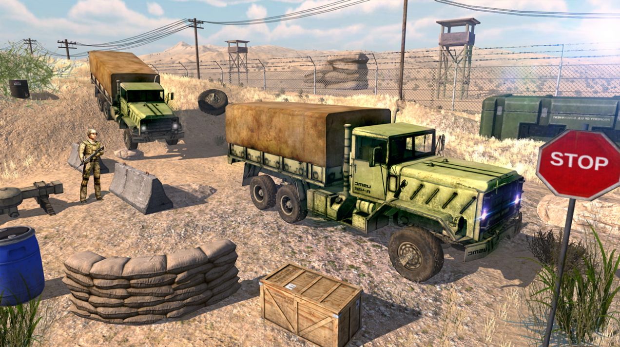军用物资运输车模拟器游戏官方安卓版图4: