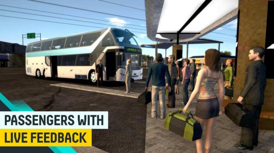 巴士模拟器专业版游戏安卓版（Bus Simulator Pro）图3: