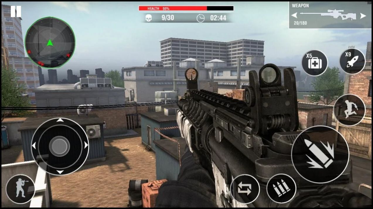 射击战争枪击游戏安卓版（Shoot War Gun Strike）图2: