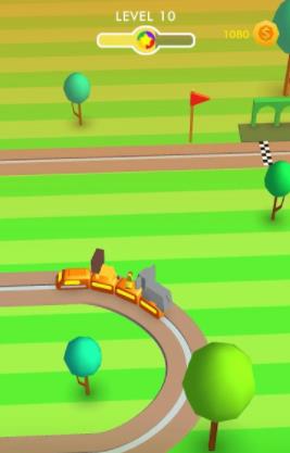 欢快的小火车游戏安卓版（Train Adventure  Line Game）图3: