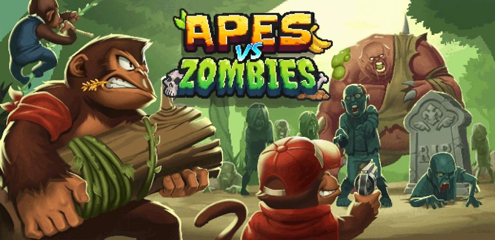 人猿大战僵尸游戏安卓版（Apes vs Zombies）图2: