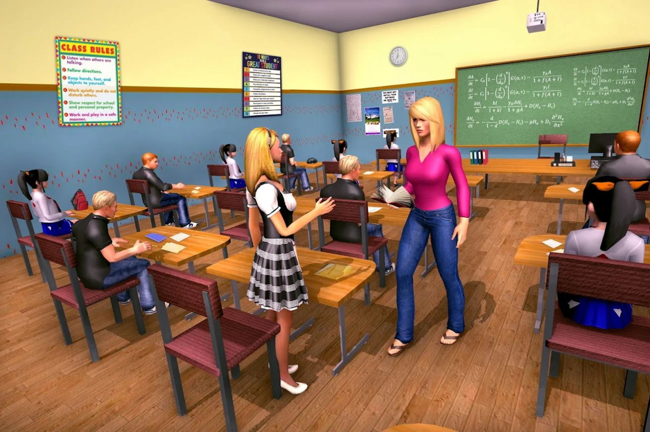 虚拟校园女生模拟器游戏安卓版图3: