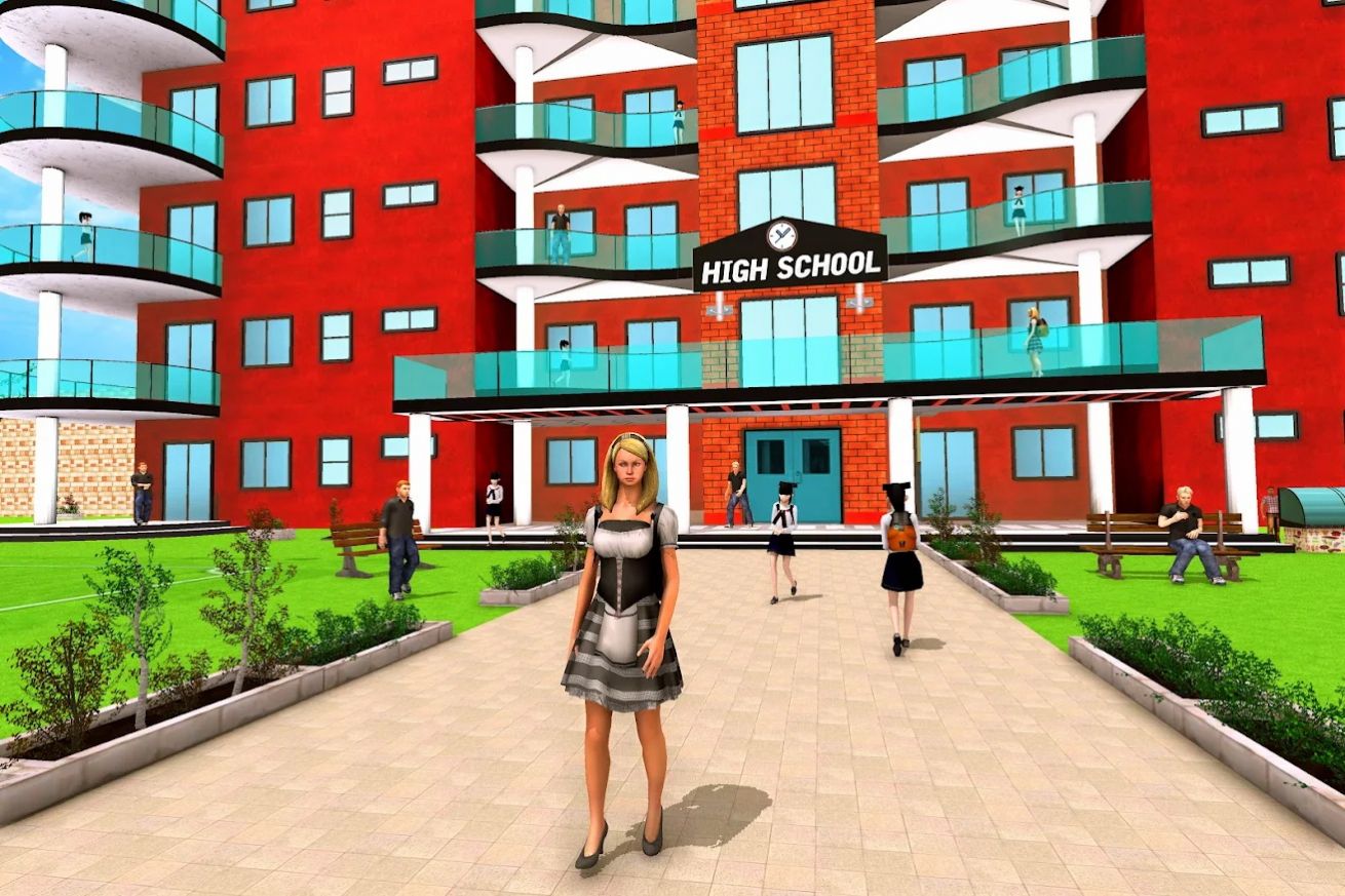 虚拟校园女生模拟器游戏安卓版图4: