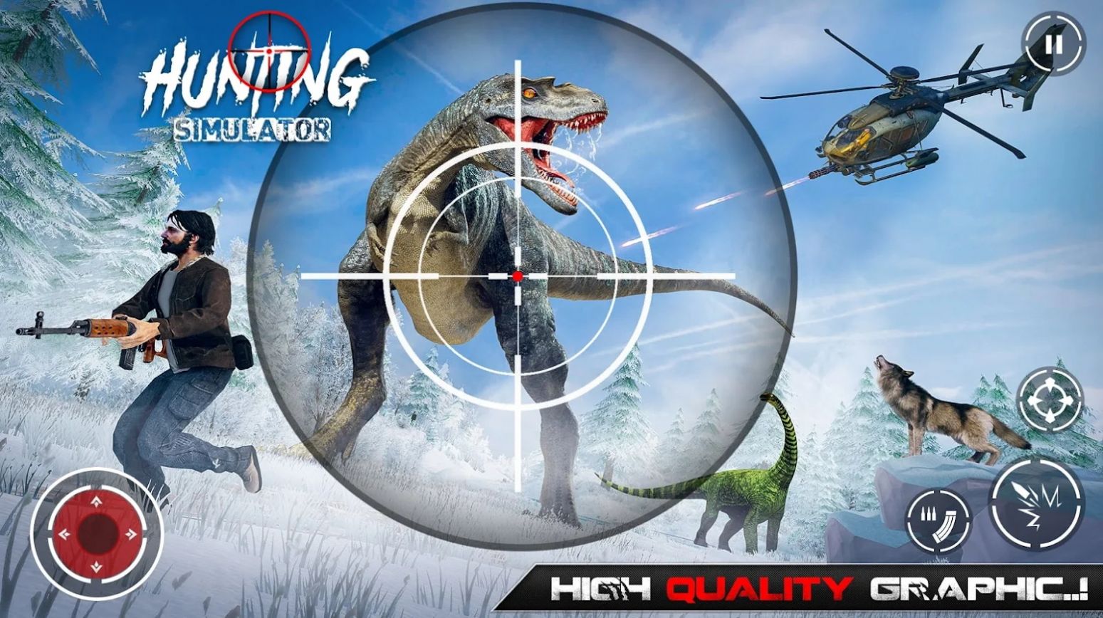 侏罗纪恐龙狩猎狙击游戏中文版图2:
