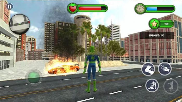 蜘蛛绳英雄维加斯格斗3D游戏最新手机版图3: