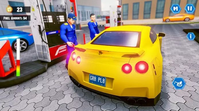 加油站汽车清洗沙龙3D游戏手机版图1:
