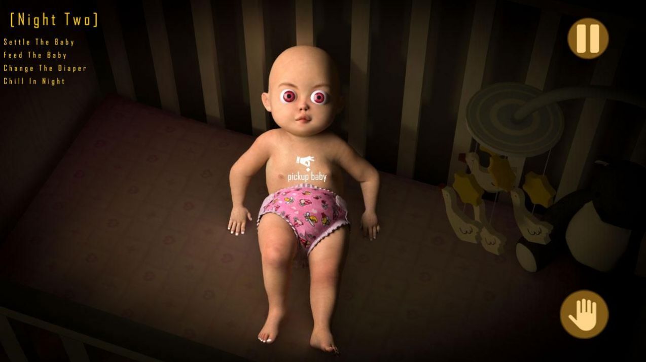 可怕的红色婴儿恐怖屋模拟器游戏安卓版图1: