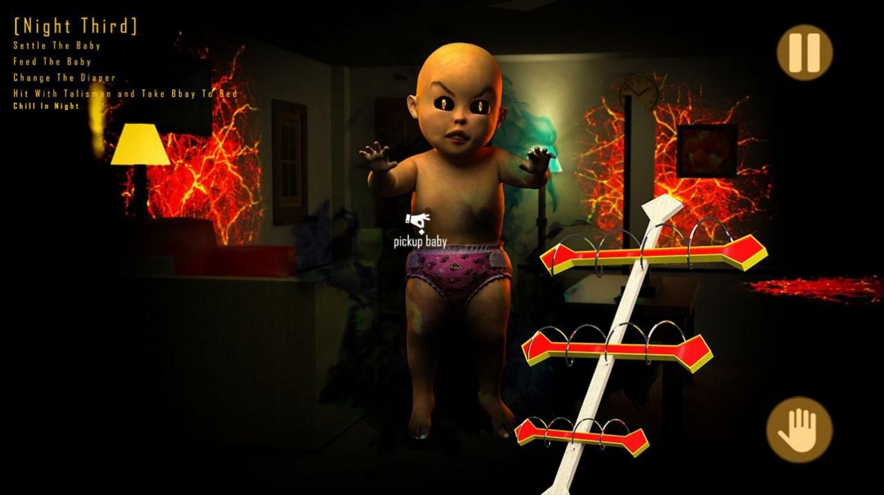 可怕的红色婴儿恐怖屋模拟器游戏安卓版图3: