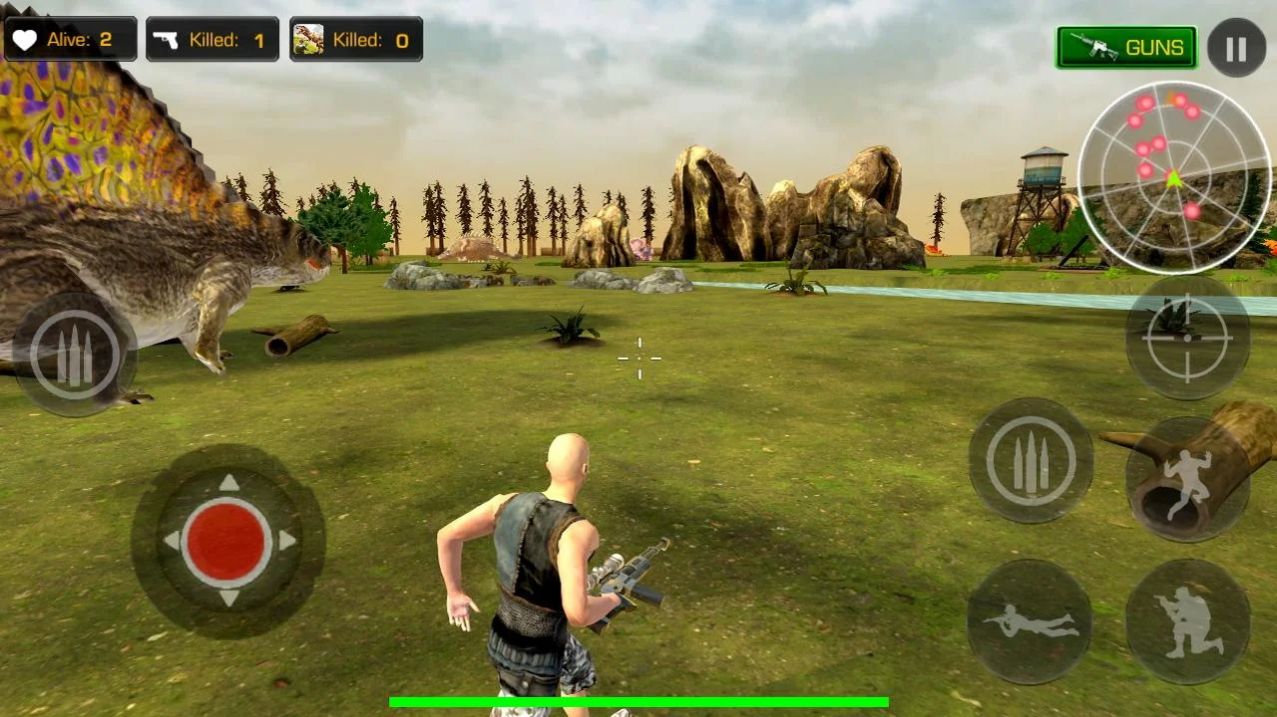 侏罗纪射击生存游戏官方手机版 v3.0.5截图